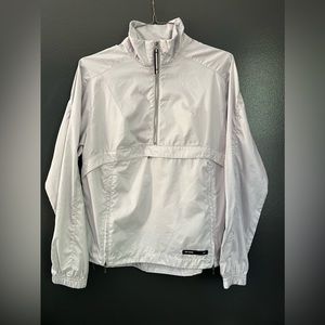 VTG Nike Women Windbreaker Light Gray XS